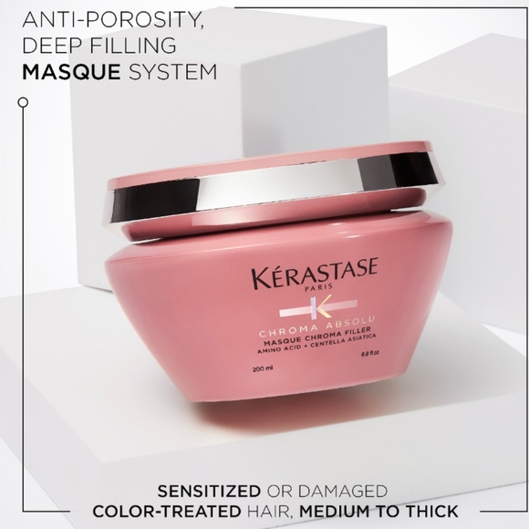Kérastase Chroma Absolu Strengthening Mask For Color-Treated Hair - Picture 4 of 7